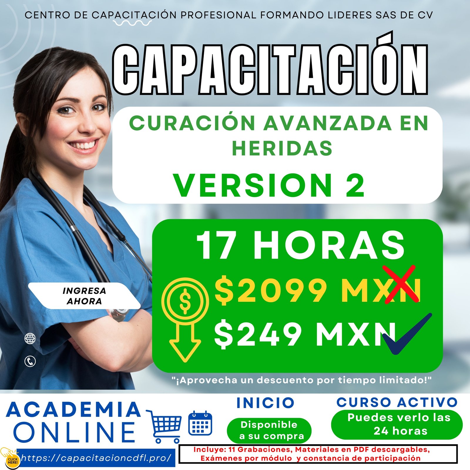 Capacitación – Curación avanzada de 0 a pro version 2