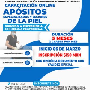 2 Auxiliar en la prevención y atención de las lesiones de la piel de la persona con dependencia al cuidado