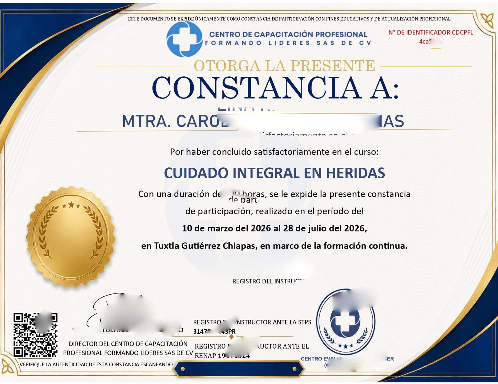 Capacitación en Cuidado Integral de Heridas