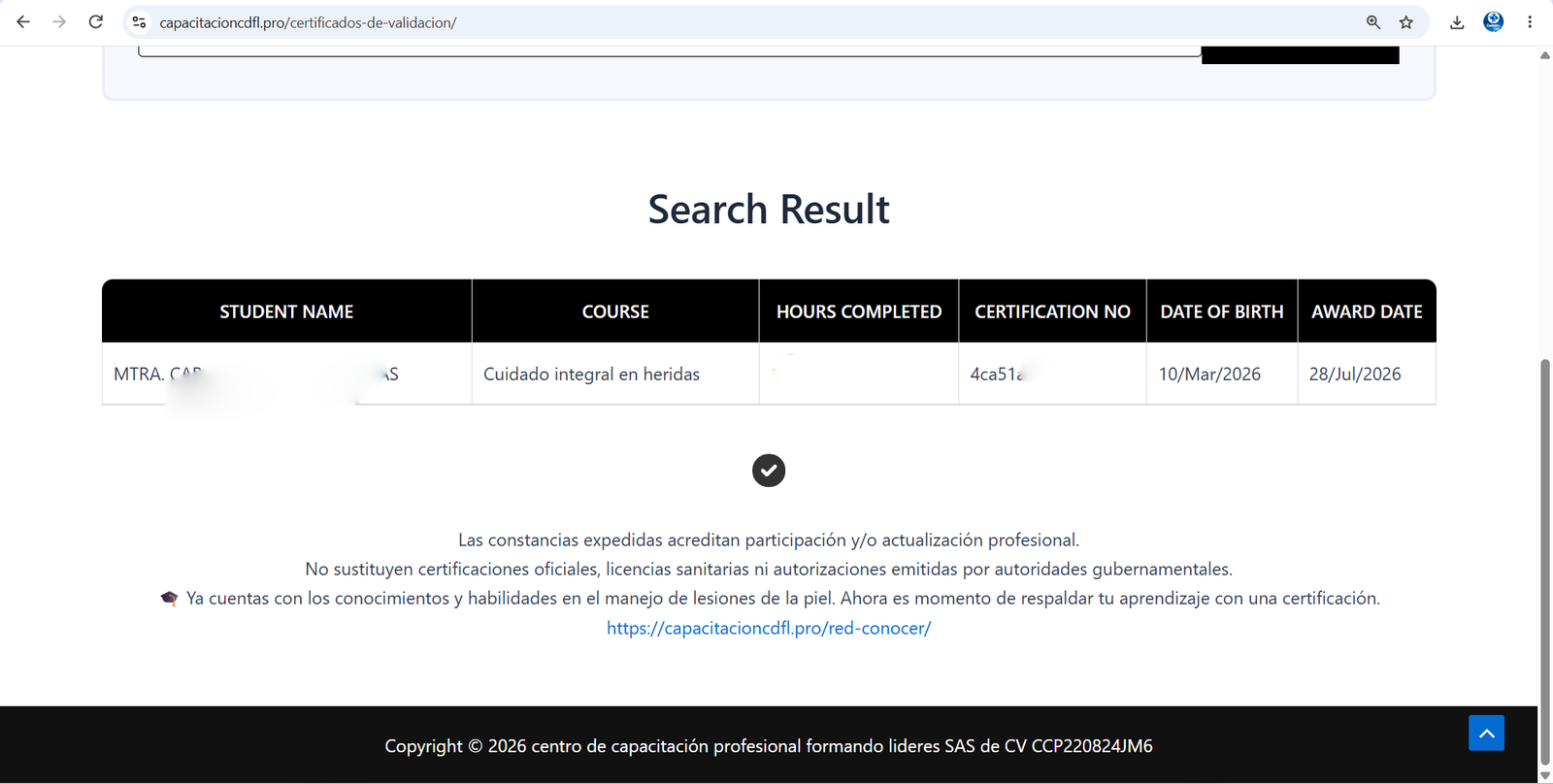 Capacitación en Cuidado Integral de Heridas